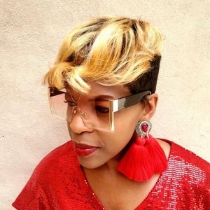 Clear sunglasses